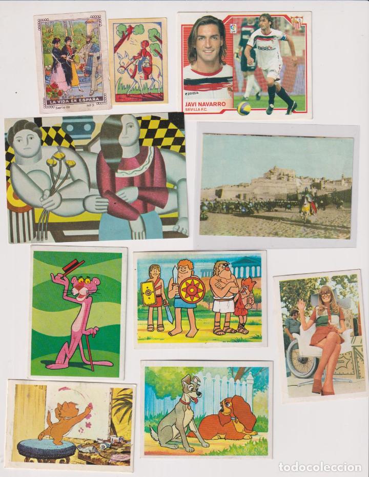 Coleccionismo &aacute;lbum: Lote de 10 cromos varios - Foto 1