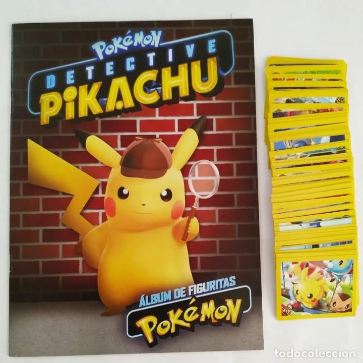 Coleccionismo &Aacute;lbum: &Aacute;lbum Detective Pikachu- Completo + Cromos a pegar + Env&iacute;o gr&aacute;tis!