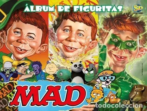 Coleccionismo &Aacute;lbum: &Aacute;lbum MAD - Completo + Cromos a pegar + Env&iacute;o gr&aacute;tis!