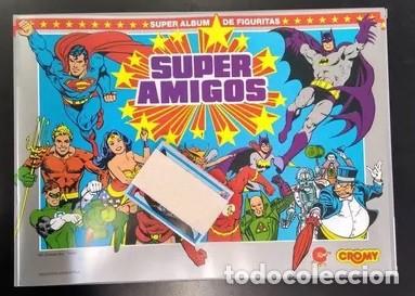 Coleccionismo &Aacute;lbum: &Aacute;lbum Super Amigos (Liga de La Justicia Vintage) - Completo + Cromos a pegar + Env&iacute;o gr&aacute;tis!