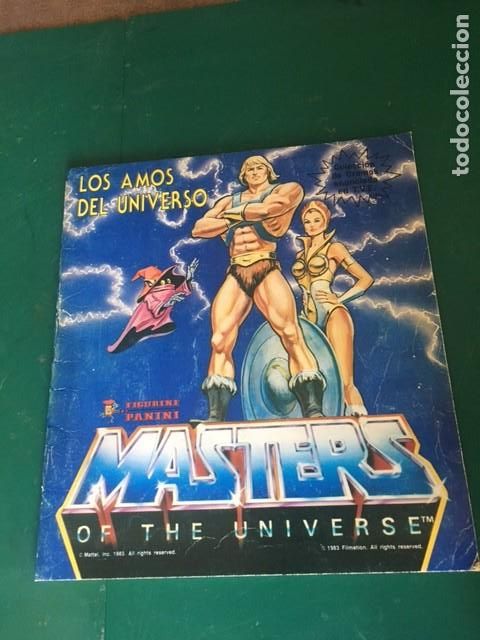 Coleccionismo &Aacute;lbum: LOS AMOS DEL UNIVERSO. MASTERS OF THE UNIVERSE. COMPLETO