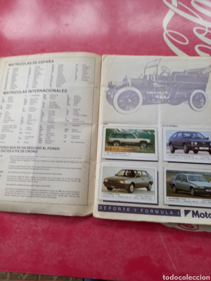 Coleccionismo &aacute;lbum: COCHES EDICIONES UNIDAS COMPLETO - Foto 2
