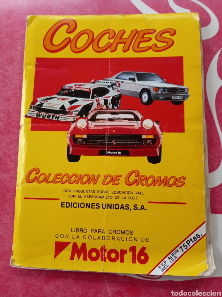 Coleccionismo &aacute;lbum: COCHES EDICIONES UNIDAS COMPLETO - Foto 1