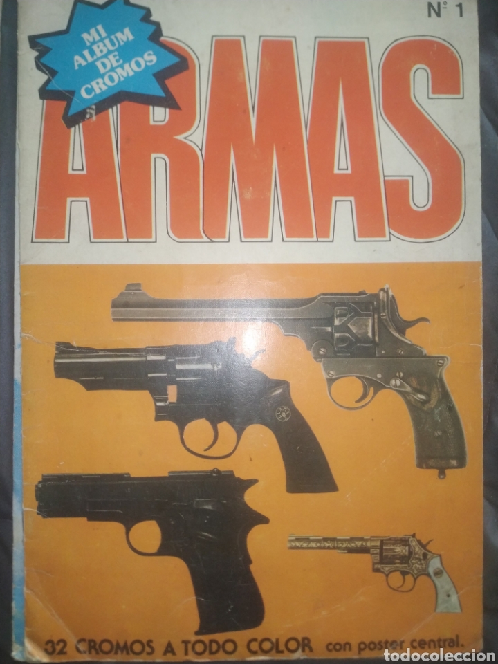 Collectionnisme Album: &Aacute;lbum de cromos sobre armas completo