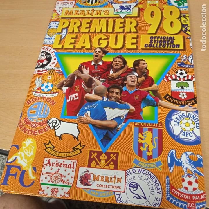 Coleccionismo &Aacute;lbum: Album completo Merlin's. Premier League 98