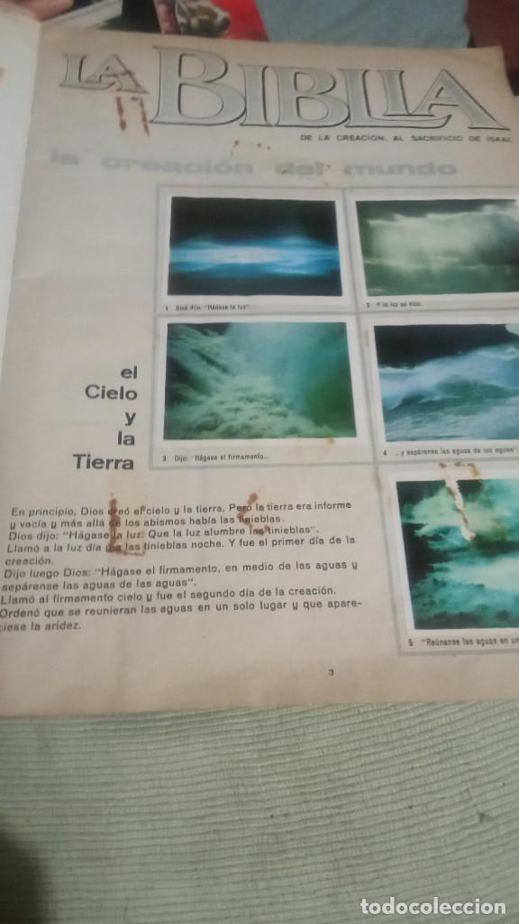 Coleccionismo &aacute;lbum: La biblia - Foto 2