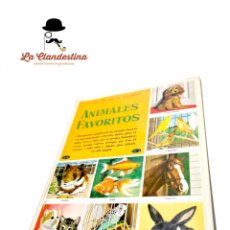 Coleccionismo Álbum: UN LIBRO DE ORO DE ESTAMPAS. NOVARO MÉXICO. ANIMALES FAVORITOS. COMPLETO. 1963. Nº56.. Lote 362915350