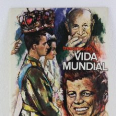 Coleccionismo Álbum: ÁLBUM TRES 3 AÑOS DE VIDA MUNDIAL. COMPLETO. CHOCOLATES SIMON. CASSIUS CLAY, PELÉ, KUBALA,.... Lote 363758705