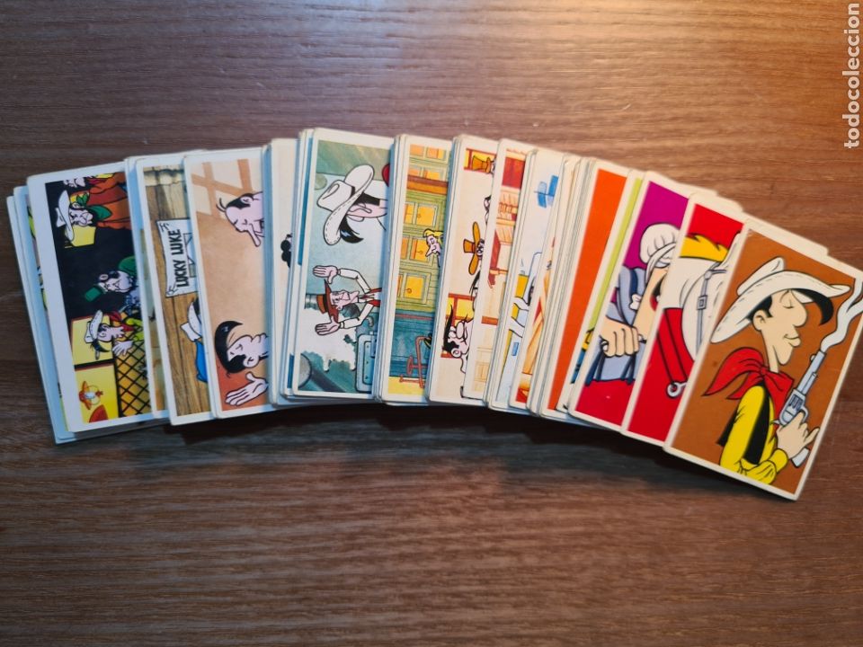 Coleccionismo &Aacute;lbum: LUCKY LUKE EDITORIAL ESTE 1985 COMPLETA CROMOS SIN PEGAR NUNCA PEGADOS