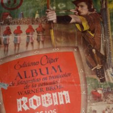 Coleccionismo Álbum: ÁLBUM ROBIN DE LOS BOSQUES WARNER BROS EDICIONES CLIPER COMPLETO. Lote 364481071