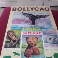 Coleccionismo Álbum: ALBUM COMPLETO BOLLYCAO FAUNA EN PELIGRO. Lote 365434951