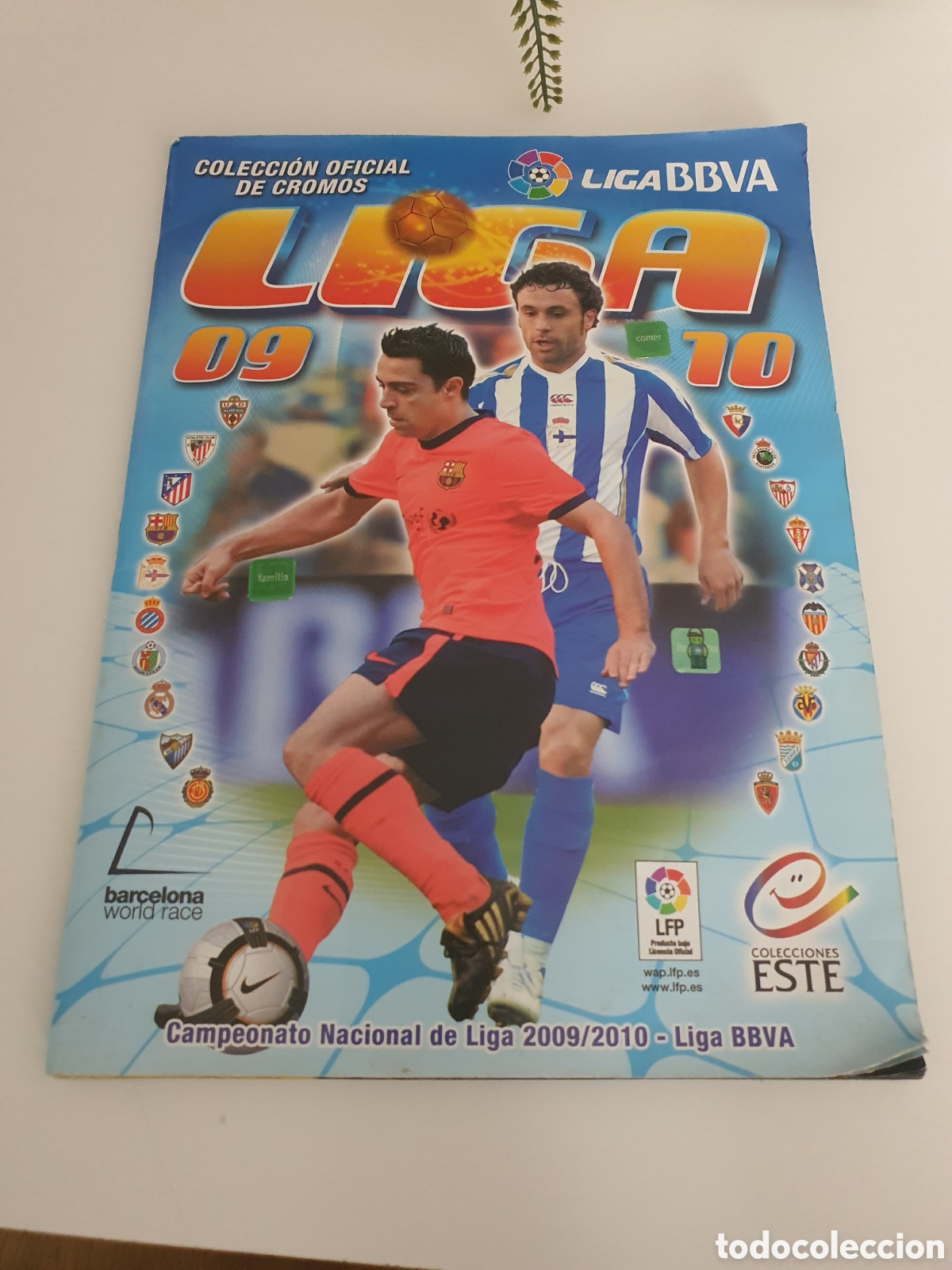 Collectable Albums: album p&aacute;nini 2009 2010