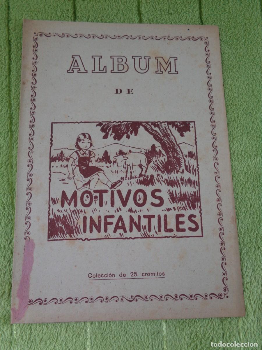 Collectable Albums: ALBUM CROMOS MOTIVOS INFANTILES EDIT. CASULLERAS A&Ntilde;OS 50 COMPLETO Y CON LOS CROMOS SIN PEGAR