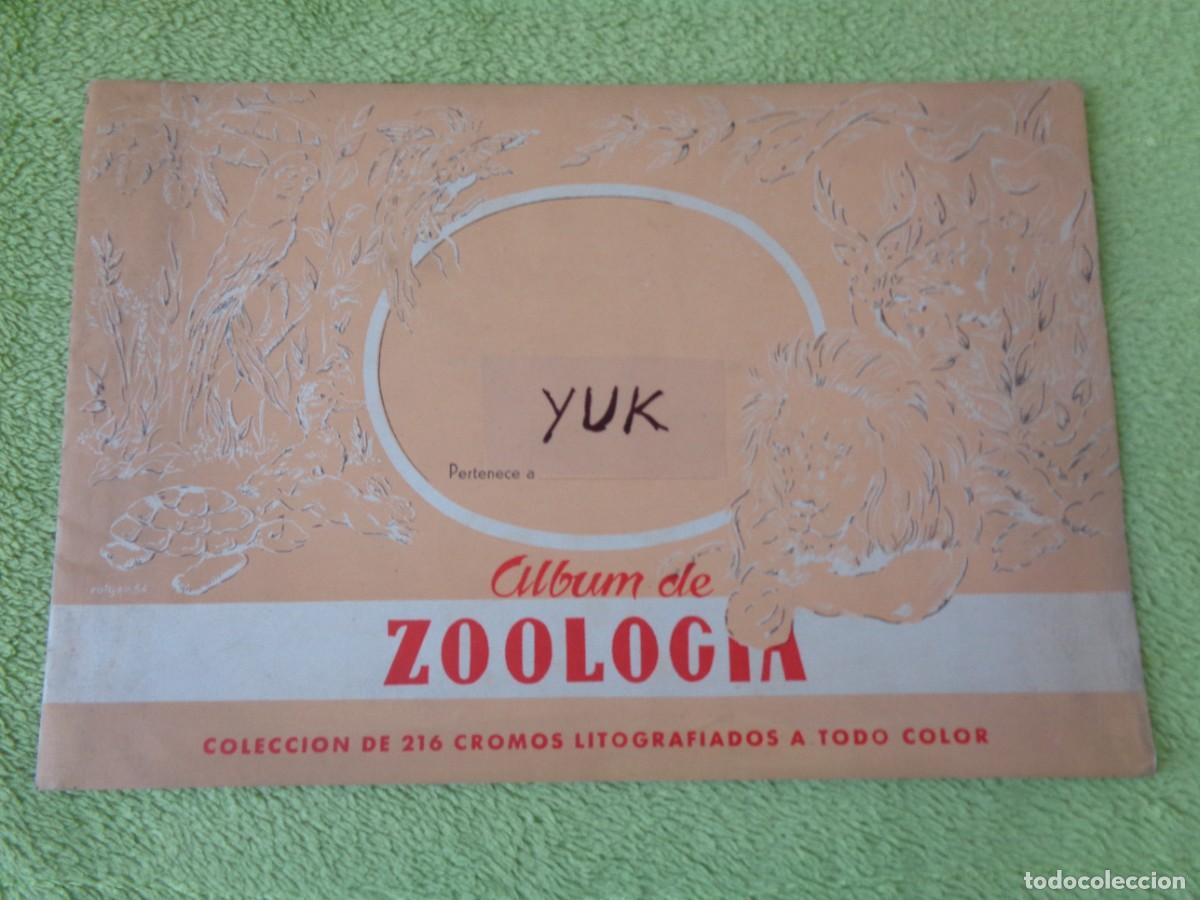 Coleccionismo &Aacute;lbum: Album de Zoolog&iacute;a - Jos&eacute; Cantero - A&ntilde;os 40 (Completo con 216 cromos) - raro