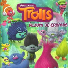Coleccionismo Álbum: TROLLS - DREAMWORKS - COMPLETO. Lote 366075161