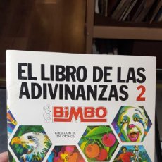 Coleccionismo Álbum: ÁLBUM CROMOS COMPLETO EL LIBRO DE LAS ADIVINANZAS 2 BIMBO. Lote 366104721