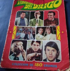 Coleccionismo Álbum: ALBUM FAMOSOS DEL DISCO AÑO 1968