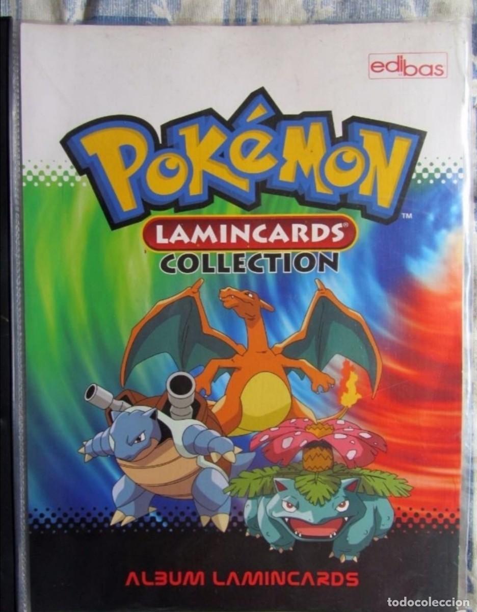 OFERTA ÁLBUM +Lamincards 1 geração Pokémon em segunda mão durante