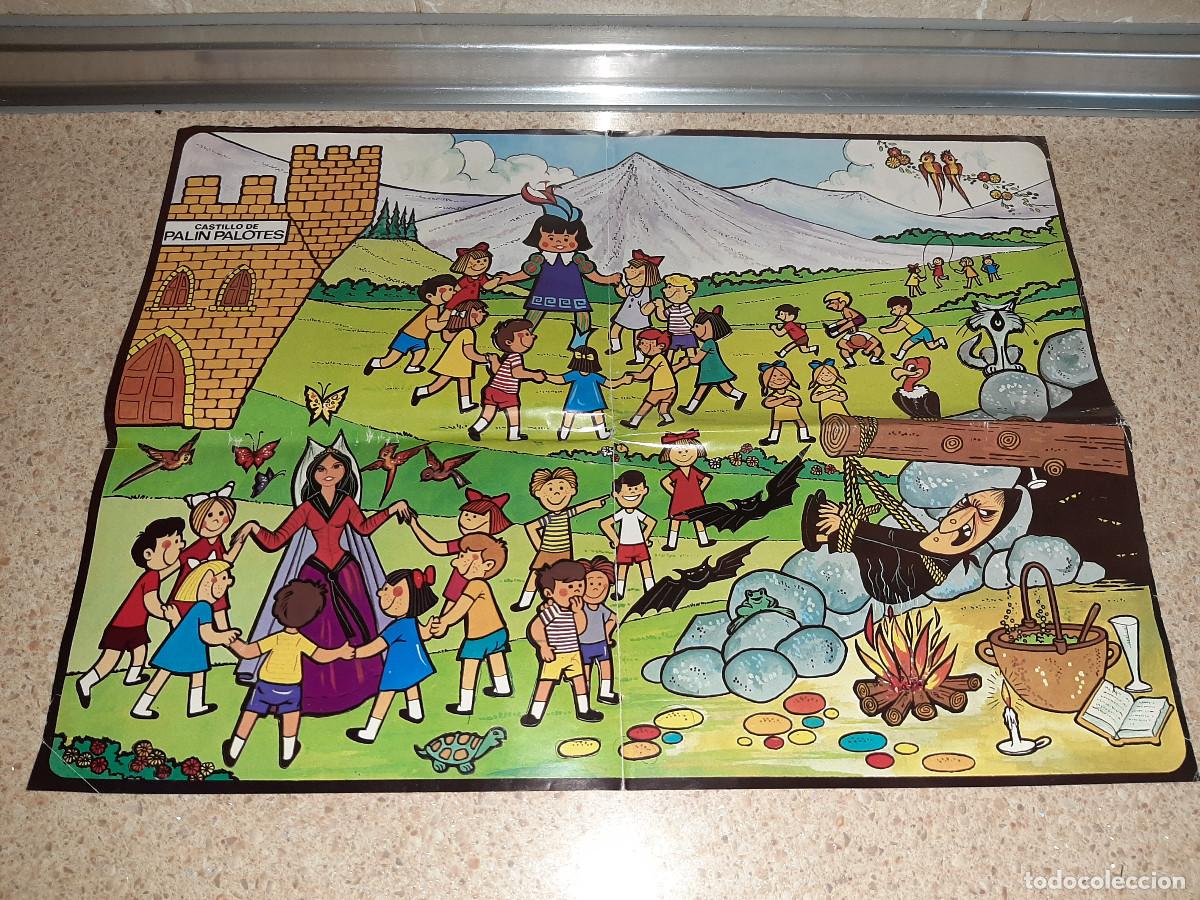 Coleccionismo &Aacute;lbum: ALBUM POSTER PALINORAMA LA BRUJA PALIN PALOTES DE DAMEL 1973 * COMPLETO * EL GIGANTE Y EL DRAGON.