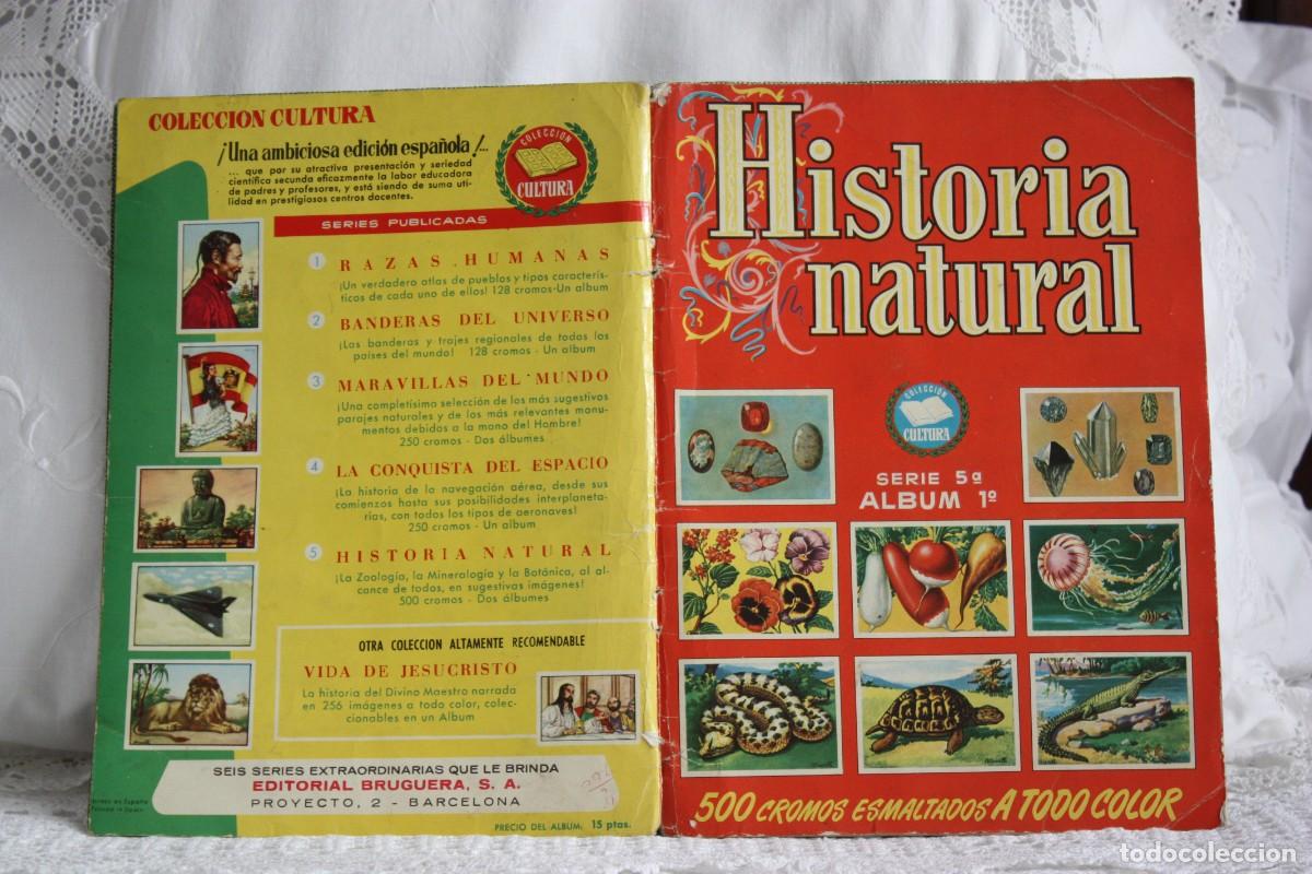 Coleccionismo &aacute;lbum: HISTORIA NATURAL 1&ordm; -COMPLETO - Foto 1
