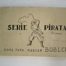Coleccionismo Álbum: SERIE PIRATAS-CHICLES BOBLERO-ALBUM COMPLETO-VER FOTOS ADICIONALES-(K-7719). Lote 369350481