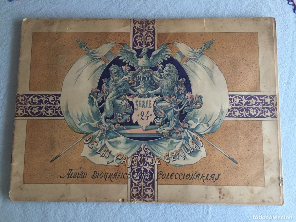 Collezionismo &Aacute;lbum: ALBUM BIOGRAFICO DE LAS CAJAS DE CERILLAS. GRANDES FIL&Oacute;SOFOS COMPLETO