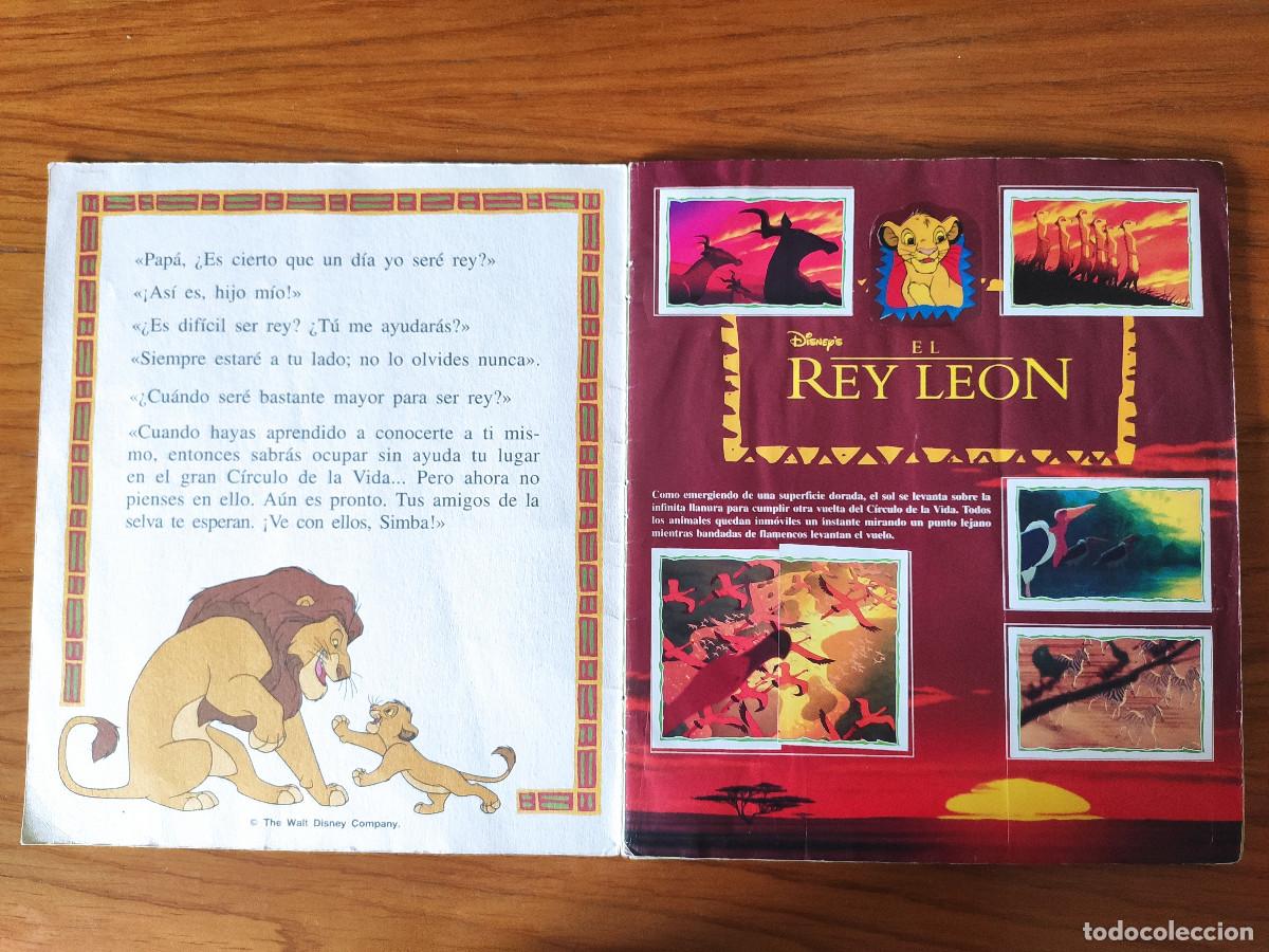 Coleccionismo &aacute;lbum: El Rey Le&oacute;n Album Panini - Foto 2