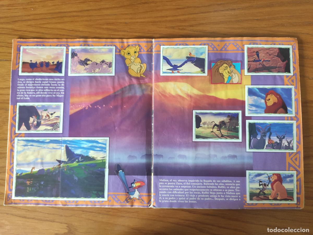 Coleccionismo &aacute;lbum: El Rey Le&oacute;n Album Panini - Foto 3