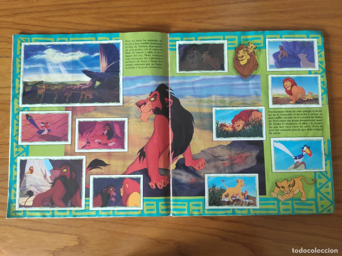 Coleccionismo &aacute;lbum: El Rey Le&oacute;n Album Panini - Foto 5
