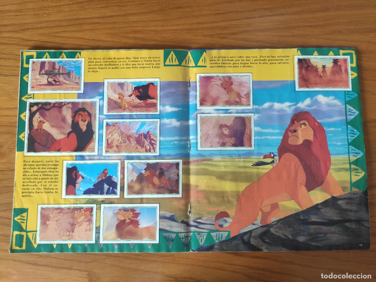 Coleccionismo &aacute;lbum: El Rey Le&oacute;n Album Panini - Foto 10
