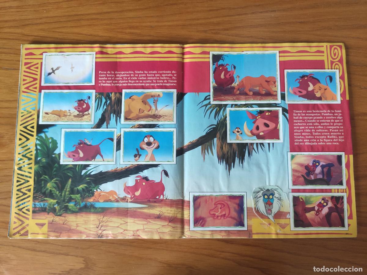Coleccionismo &aacute;lbum: El Rey Le&oacute;n Album Panini - Foto 12