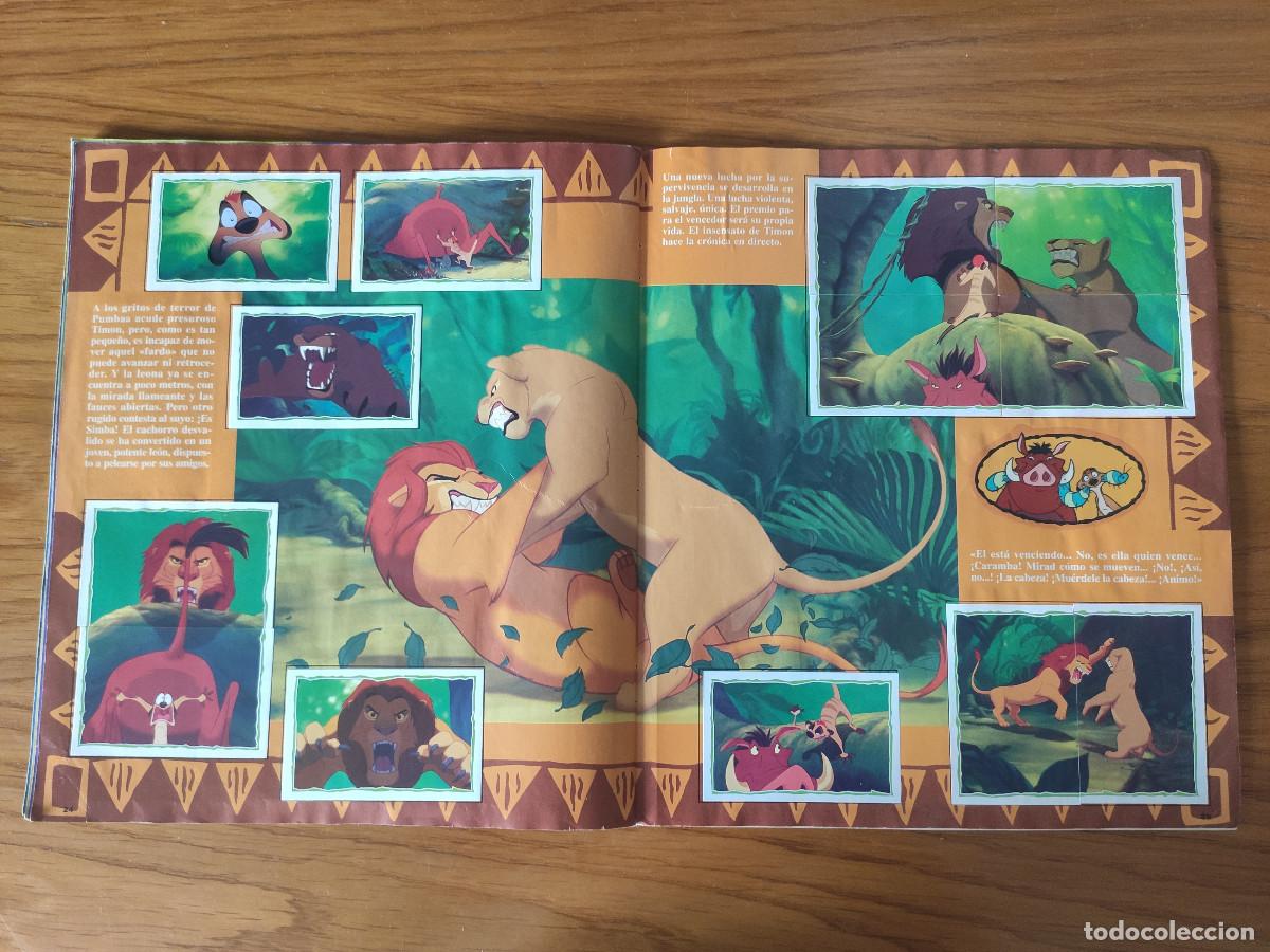 Coleccionismo &aacute;lbum: El Rey Le&oacute;n Album Panini - Foto 14