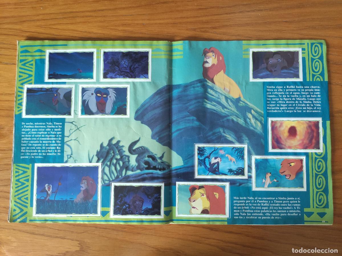 Coleccionismo &aacute;lbum: El Rey Le&oacute;n Album Panini - Foto 16