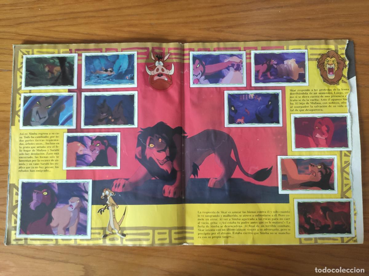 Coleccionismo &aacute;lbum: El Rey Le&oacute;n Album Panini - Foto 17