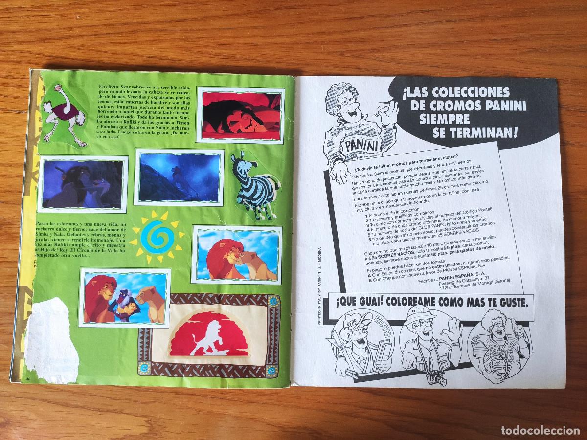 Coleccionismo &aacute;lbum: El Rey Le&oacute;n Album Panini - Foto 18