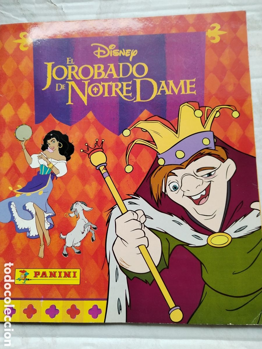 Collectionnisme Album: &Aacute;LBUM CROMOS JOROBADO DE NOTRE DAME PANINI COMPLETO