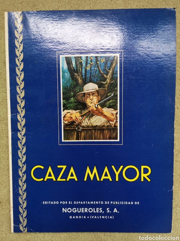 Collectionnisme Album: Album cromos completo Caza Mayor 1962