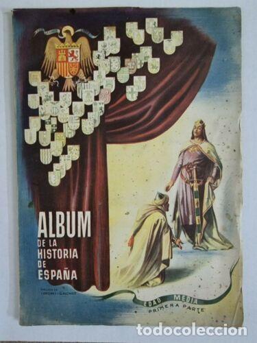 Coleccionismo &Aacute;lbum: Album de la Historia de Espa&ntilde;a.Edad Media.Completo 297 cromos.Ediciones Espa&ntilde;a