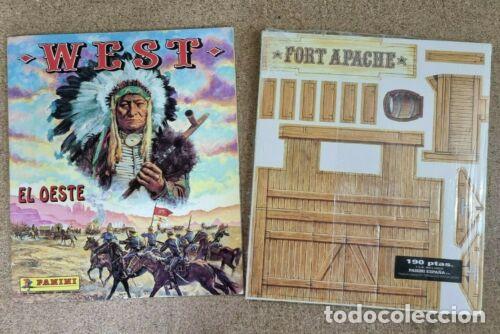 Collectionnisme Album: Album West.Completo.198 cromos.Panini + Fuerte del Oeste.Fort Apache