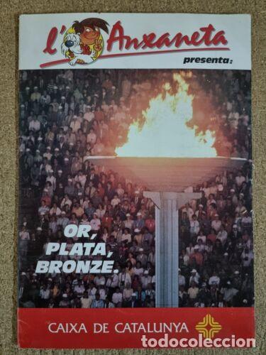 Collectionnisme Album: Album L&acute;Anxaneta.Or,Plata,Bronze.Completo.54 cromos.Caixa Catalunya