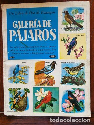 Collectionnisme Album: Album Galeria de Pajaros.Completo 48 cromos + 48.Novaro