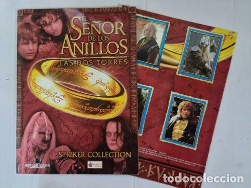 Sammeln Sammelalbum: Album El Se&ntilde;or de los Anillos.Las Dos Torres.Completo + Poster.Merlin Stickers