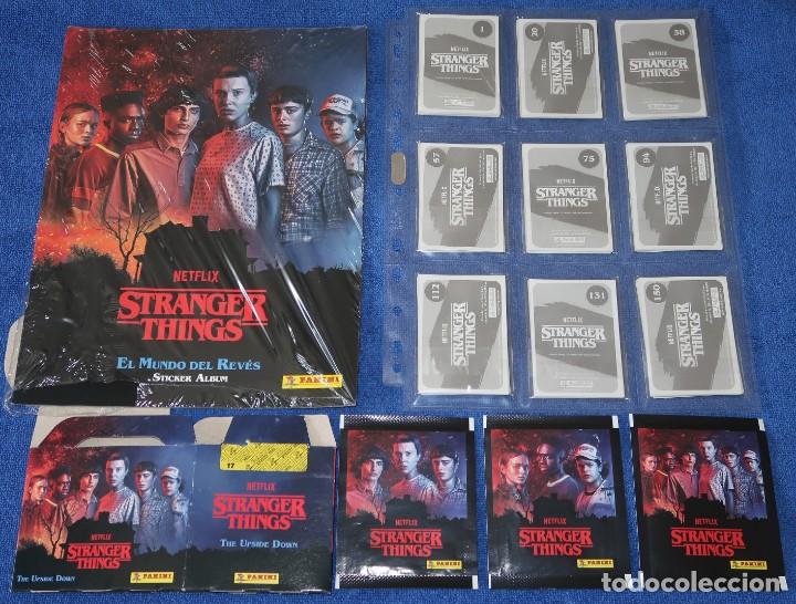 Coleccionismo &Aacute;lbum: Stranger Things - Panini &iexcl;Colecci&oacute;n completa sin pegar!