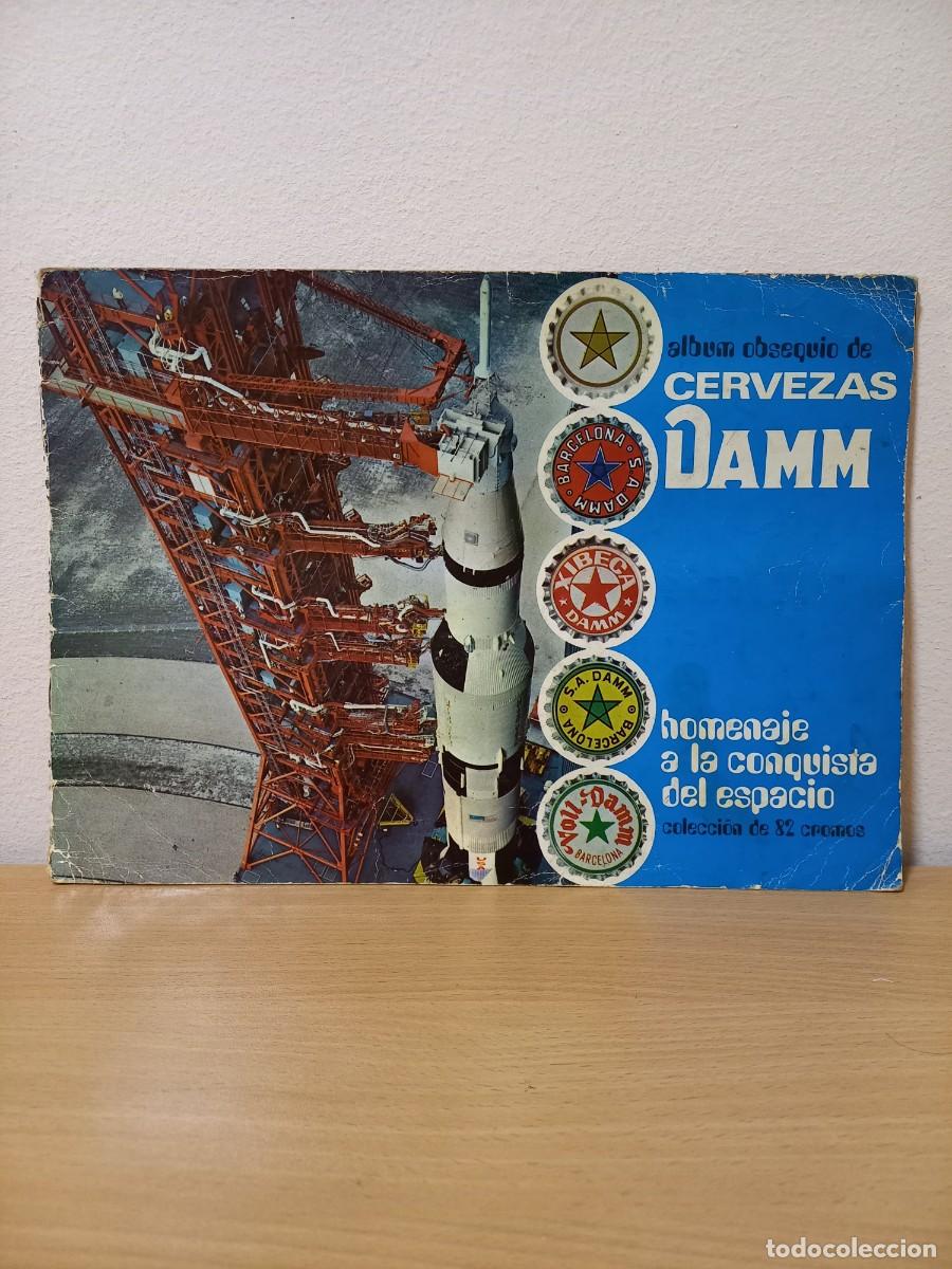 Collezionismo &Aacute;lbum: ALBUN DE CROMOS CERVEZAS DAMM (COMPLETO) HOMENAJE LA CONQUISTA DEL ESPACIO