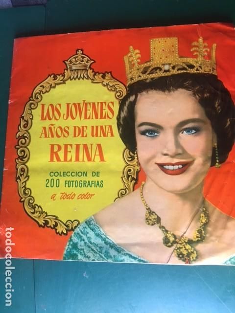 Collezionismo &Aacute;lbum: LOS JOVENES A&Ntilde;OS DE UNA REINA. COMPLETO.
