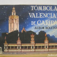 Coleccionismo Álbum: 240 VISTAS DE FRANCIA-ALBUM COMPLETO-TOMBOLA VALENCIANA DE CARIDAD-VER FOTOS-(K-8021). Lote 374560984