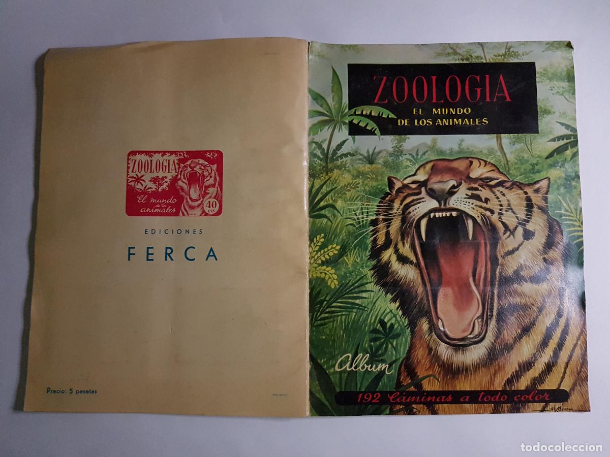 Collezionismo &Aacute;lbum: FERCA - ZOOLOGIA EL MUNDO DE LOS ANIMALES - ALBUM DE CROMOS COMPLETO