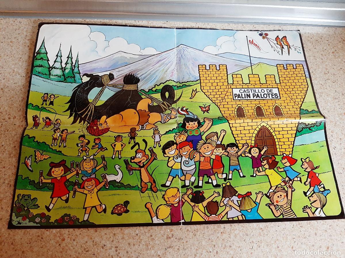 Collezionismo &Aacute;lbum: ALBUM POSTER PALINORAMA EL GIGANTE Y EL DRAGON PALIN PALOTES DE DAMEL 1973 * COMPLETO * LA BRUJA.