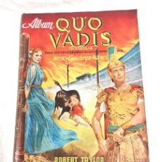 Coleccionismo Álbum: QUO VADIS ÁLBUM CROMOS COMPLETO AÑO 1954 EDICIONES CLIPER