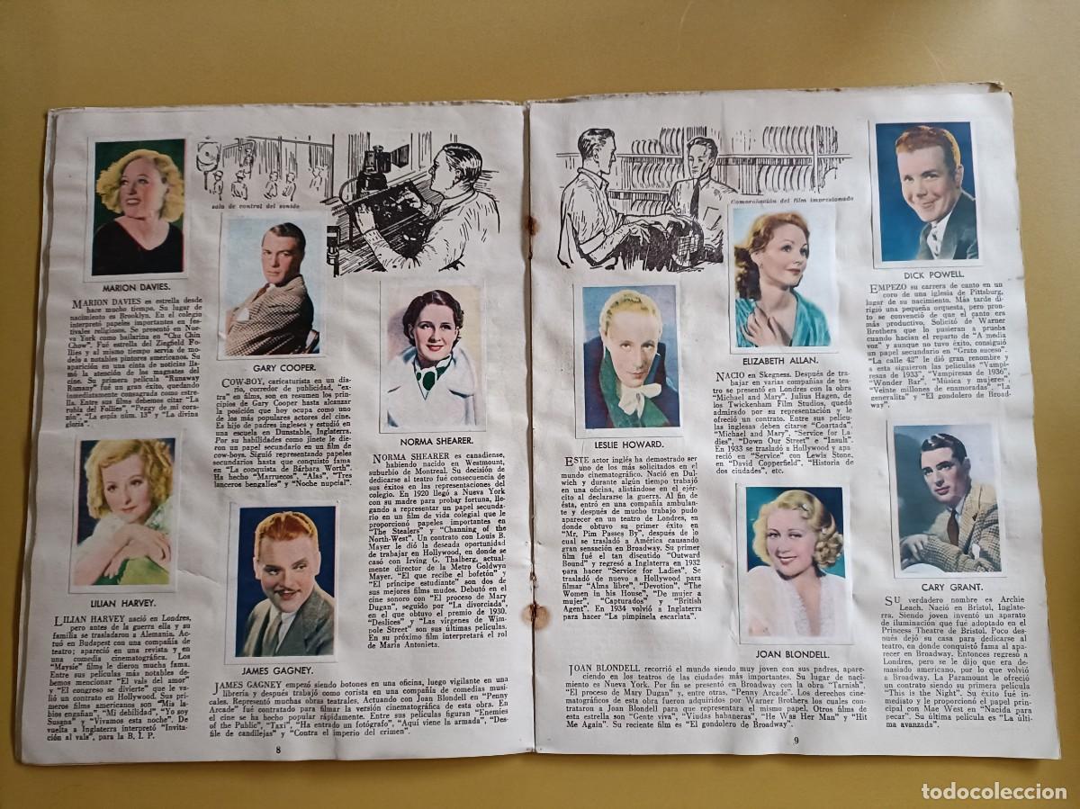 Coleccionismo &aacute;lbum: estrellas de cine 1936 - Foto 6